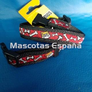 SAN DIMAS Collar Nylon BULL 20mm Negro - Imagen 1